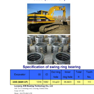 swing bearing for excavator 320B（BAN1-UP）