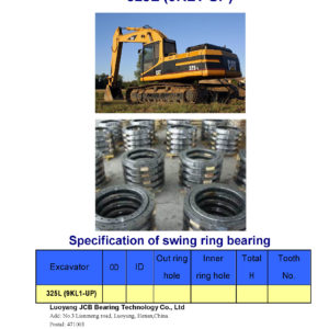 swing bearing for excavator 325L（9KL1-UP）