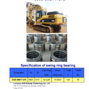 swing bearing for excavator 330D（MEY1-UP）