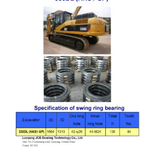 swing bearing for excavator 330DL（HAS1-UP）