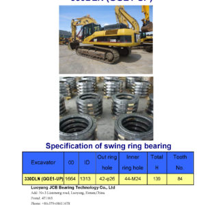 swing bearing for excavator 330DLN（GGE1-UP）