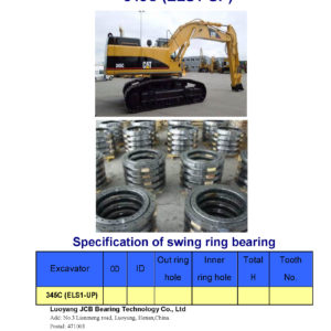 swing bearing for excavator 345C（ELS1-UP）