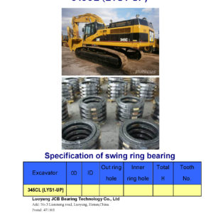 swing bearing for excavator 345CL（LYS1-UP）