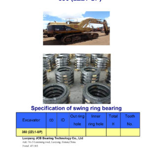swing bearing for excavator 350（2ZL1-UP）