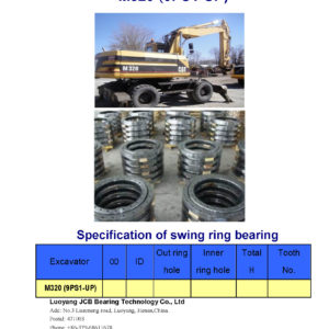 swing bearing for excavator M320（9PS1-UP）