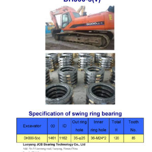 swing bearing for excavator DH300-5(v)