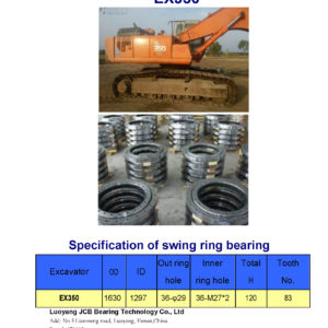 swing bearing for excavator EX350