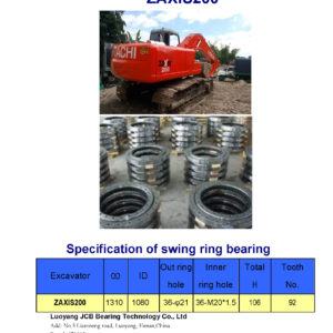 swing bearing for excavator ZAXIS200