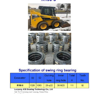 swing bearing for excavator R190-5