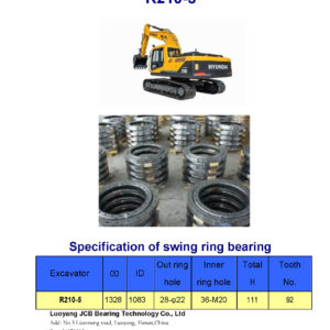 swing bearing for excavator R210-5