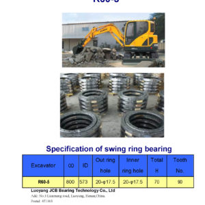 swing bearing for excavator R60-5