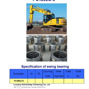swing bearing for excavator PC180LC-6