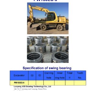 swing bearing for excavator PW150ES-6