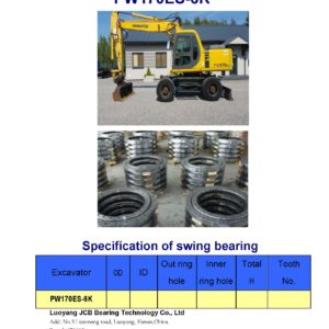 swing bearing for excavator PW170ES-6K