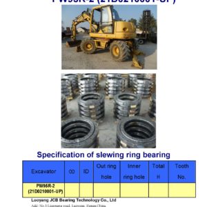 swing bearing for excavator PW95R-2（21D0210001-UP）