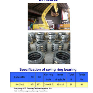 swing bearing for excavator SH120A2